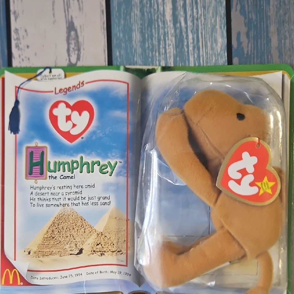 Ty Legends Camel Plush Toy - Tan